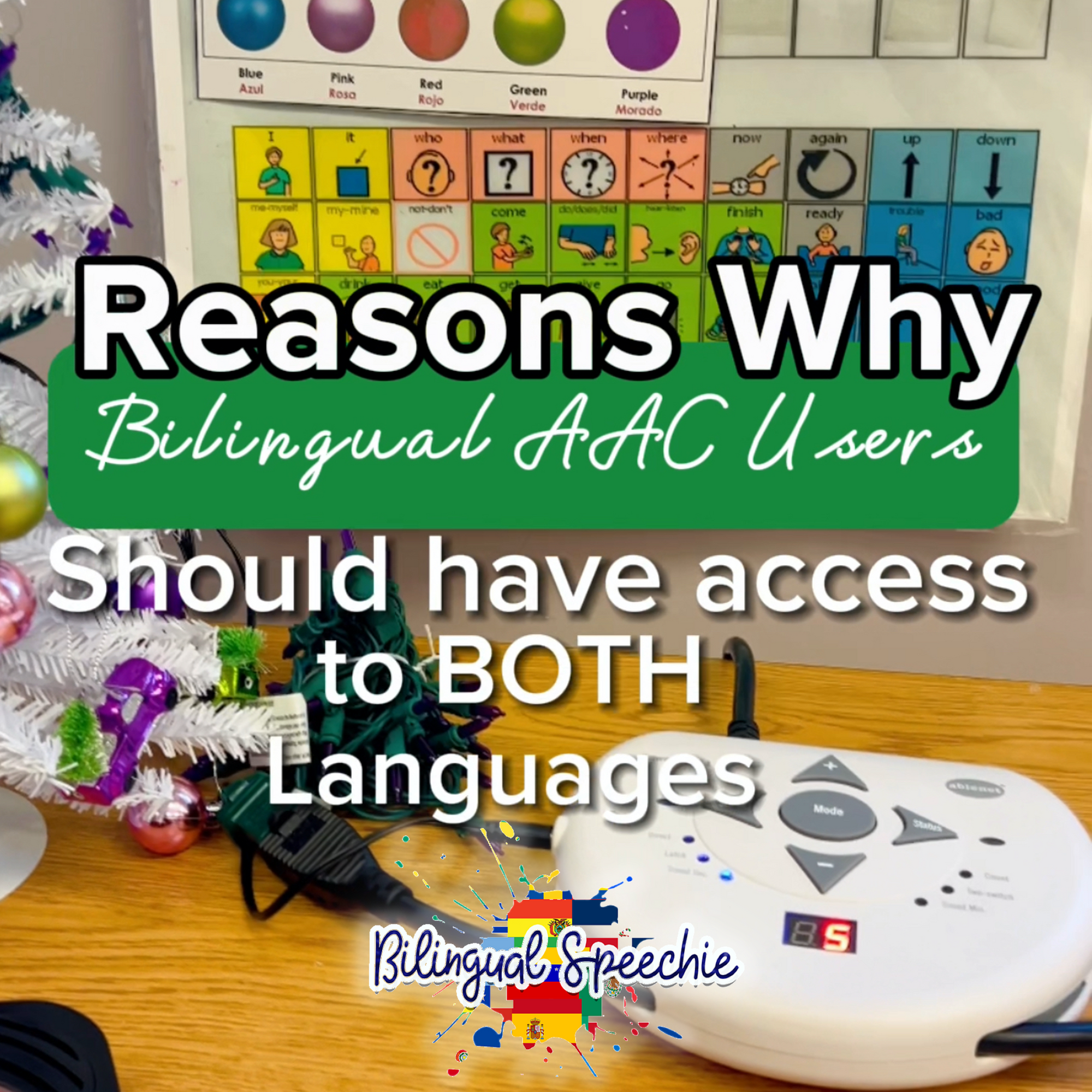 Why Bilingual AAC Users Should Have Access to Both Languages