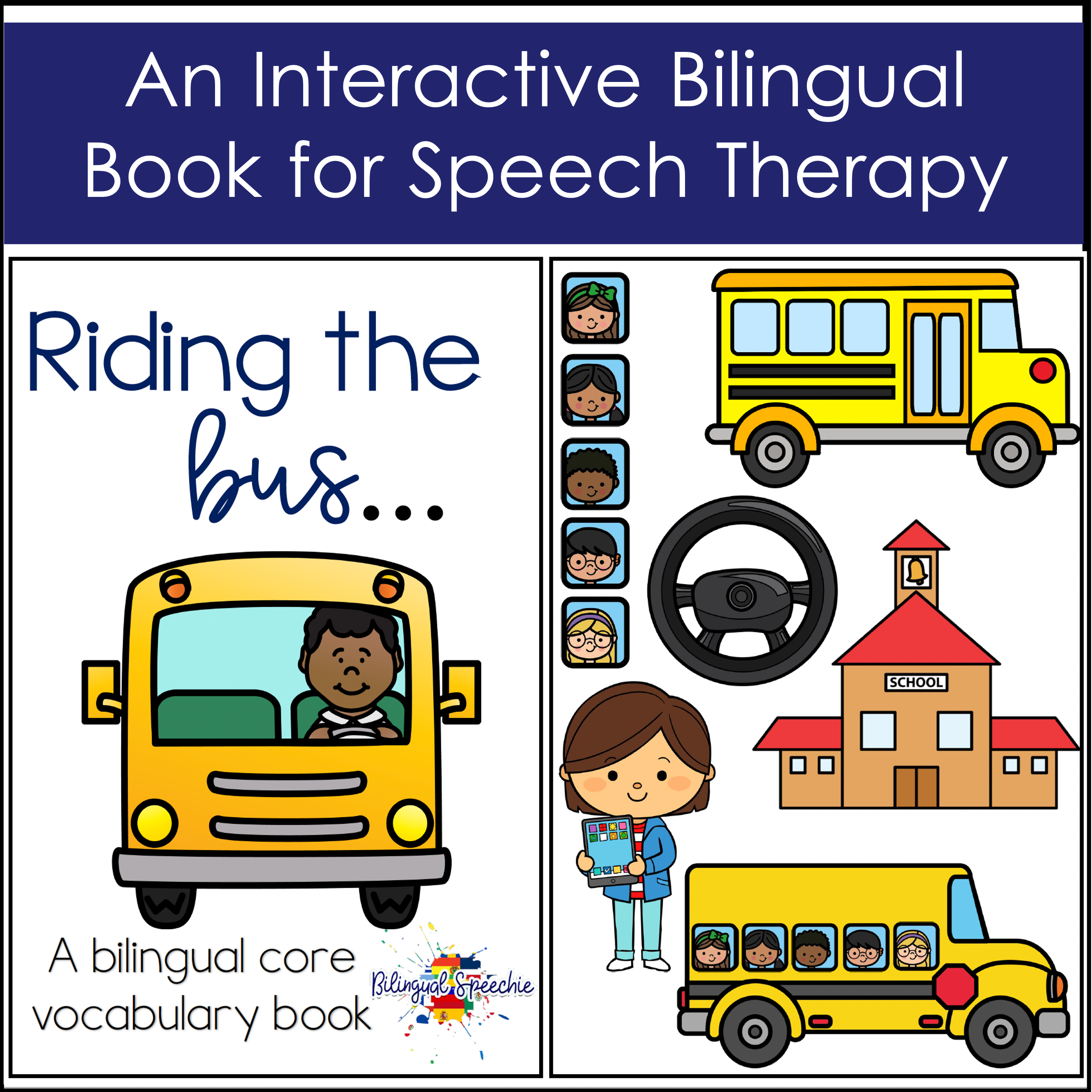 Back to School Core Vocabulary Book | Bilingual – Bilingual Speechie