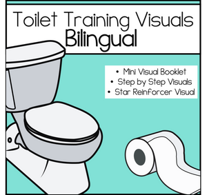 Toilet Training Visuals | Bilingual