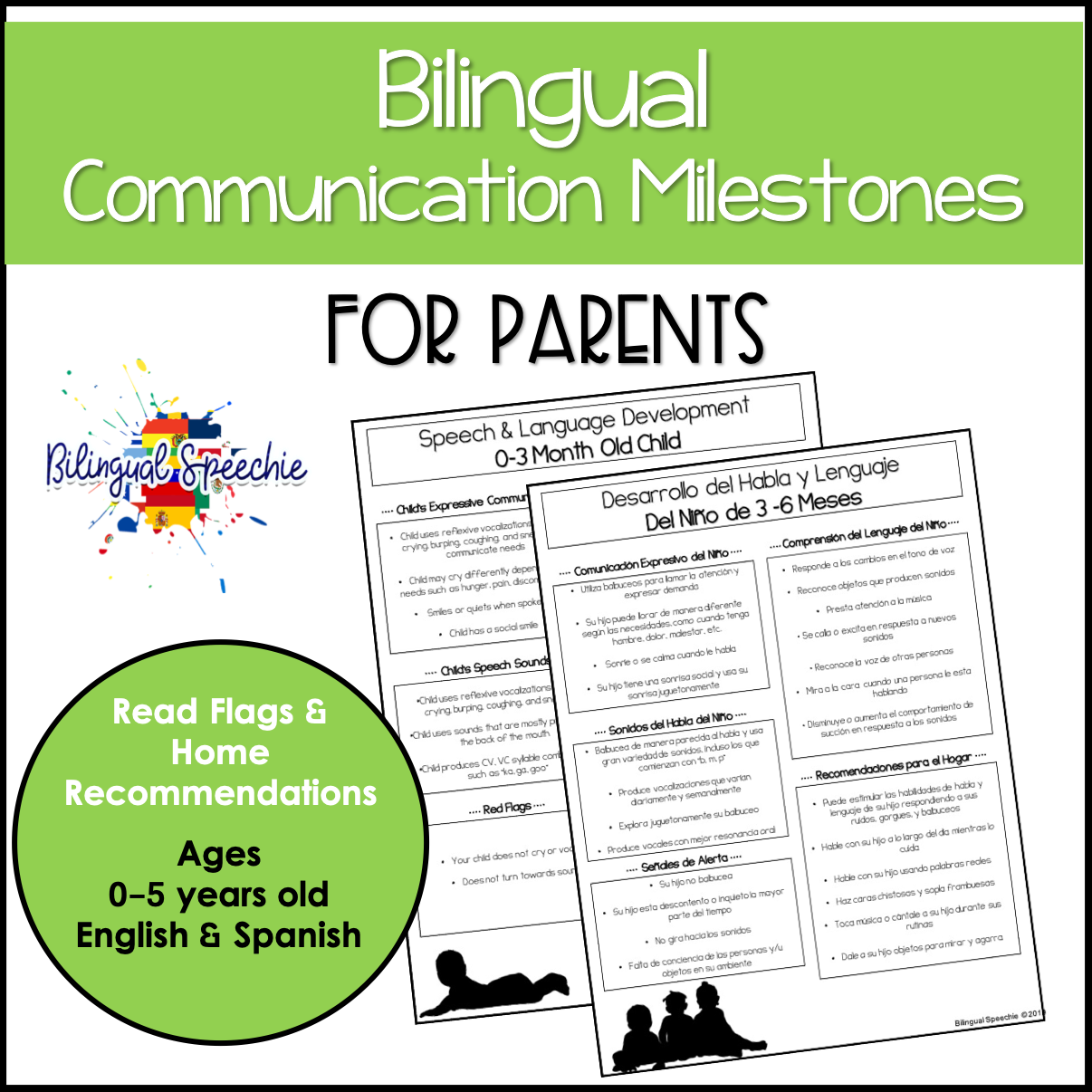 Communication Milestones Ages 0-5 years- BILINGUAL