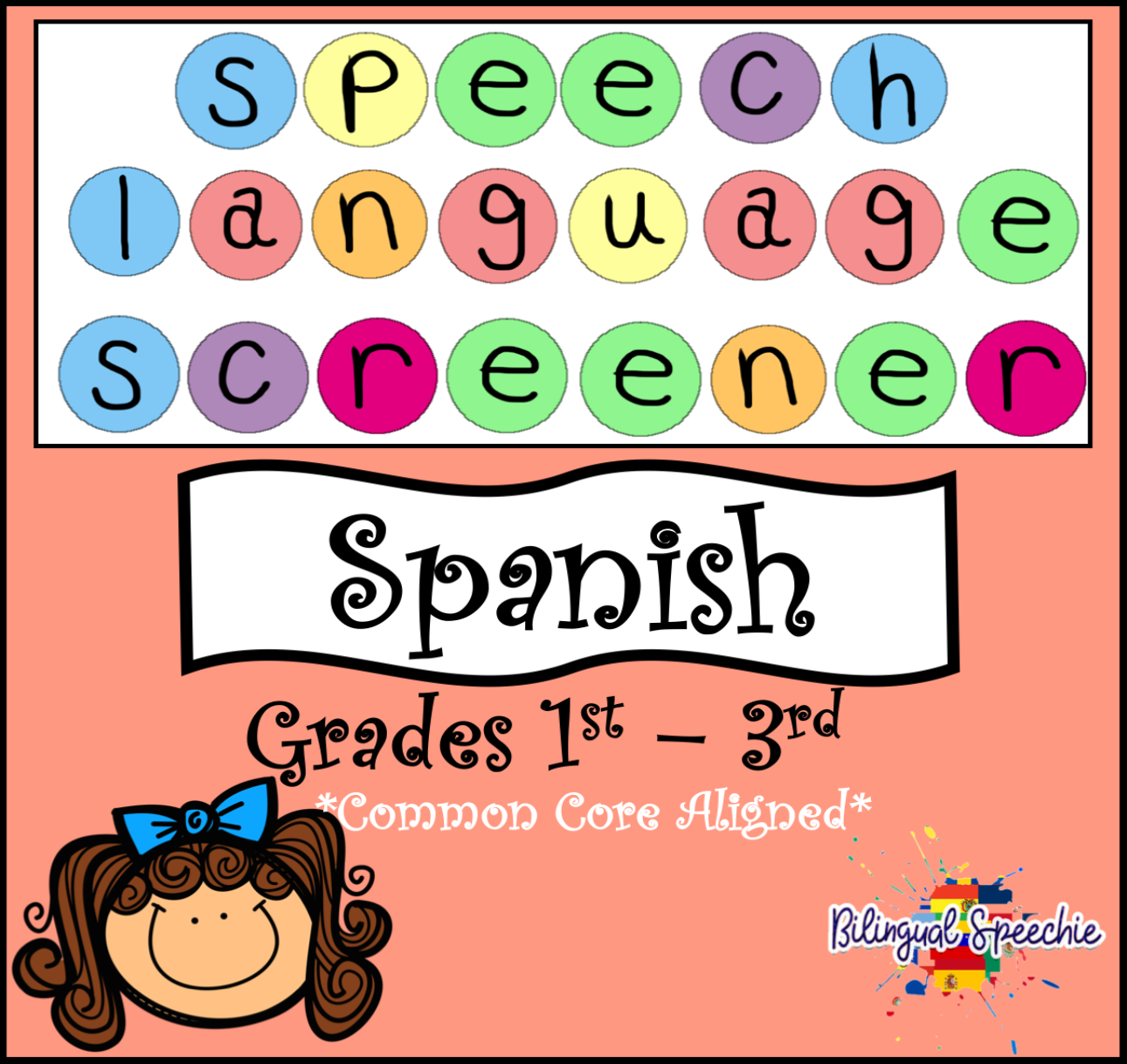 Speech & Language Screener | Spanish | Grades 1st- 3rd
