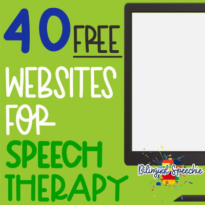 best websites for speech therapy