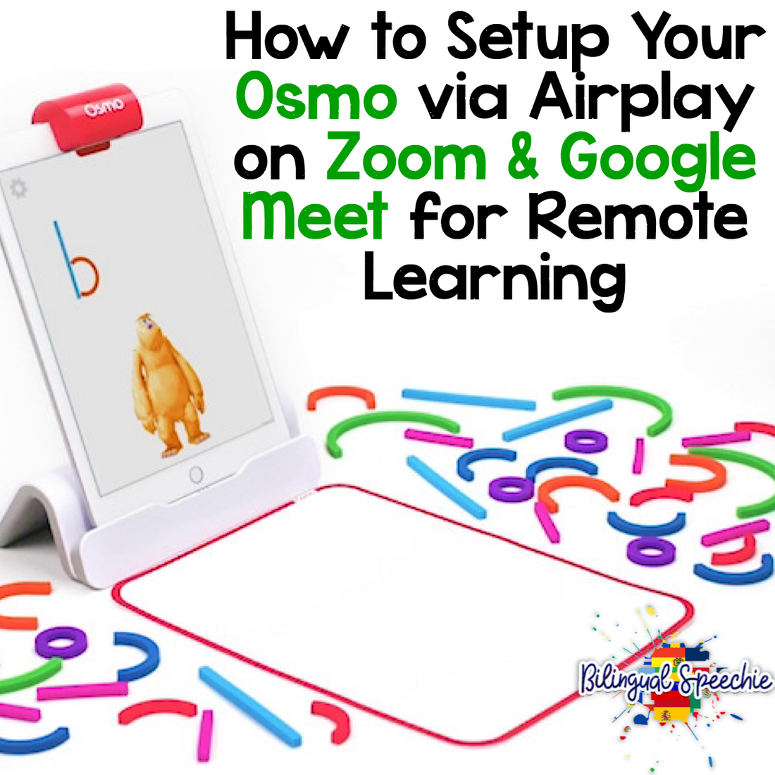 Word on the street is that Osmo is the latest must-have gadget for every SLP and teacher participating remote/distance learning. So, what’s all the hype about? Is the Osmo Little Genius Kit worth the bucks? Well, here is my honest review about the Osmo as