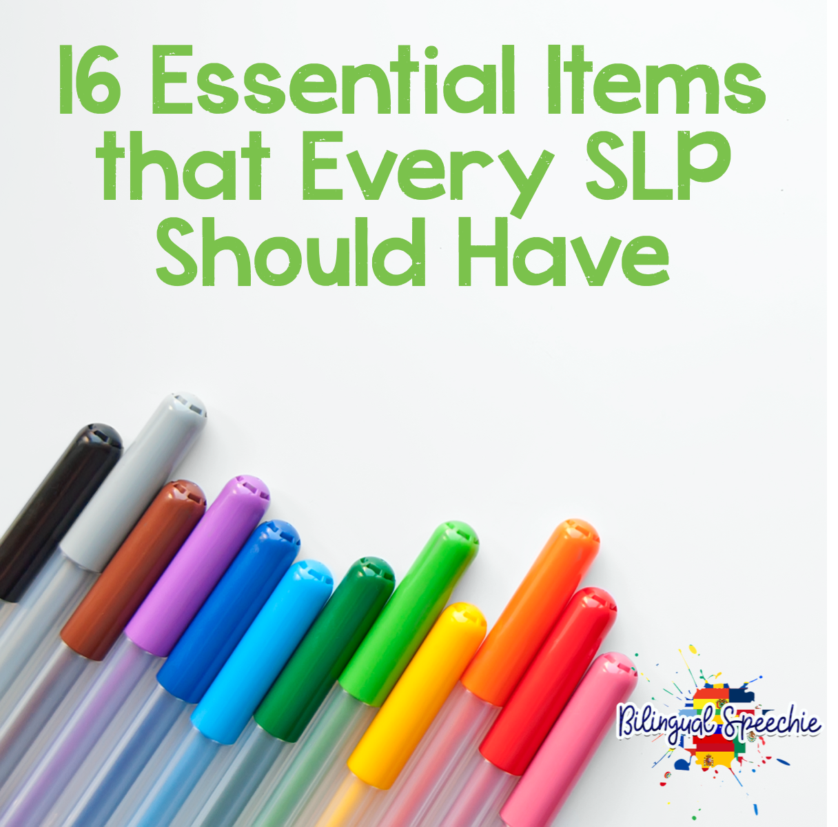 16 Essential Items that Every SLP Should Have