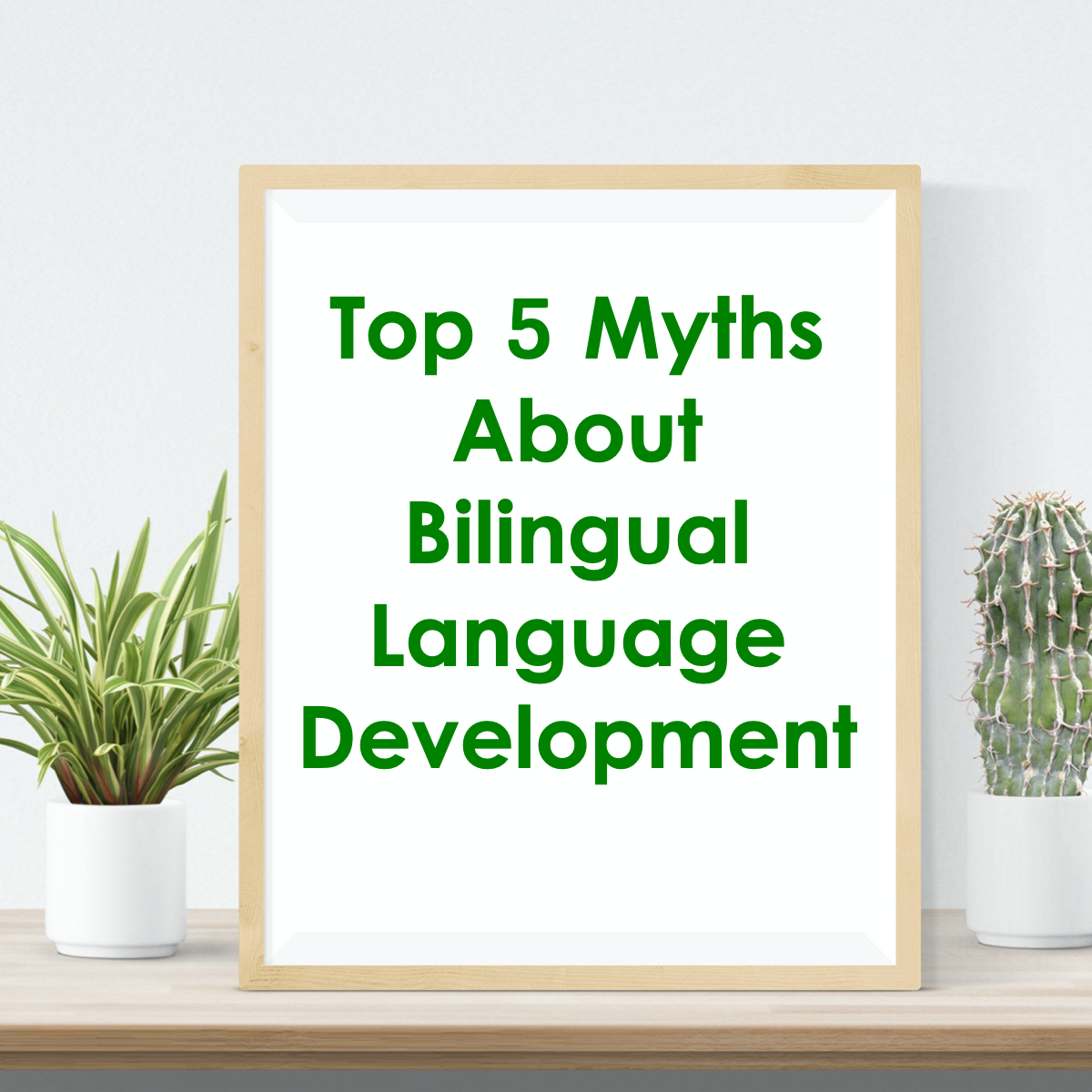 Top 5 Myths About Bilingual Language Development