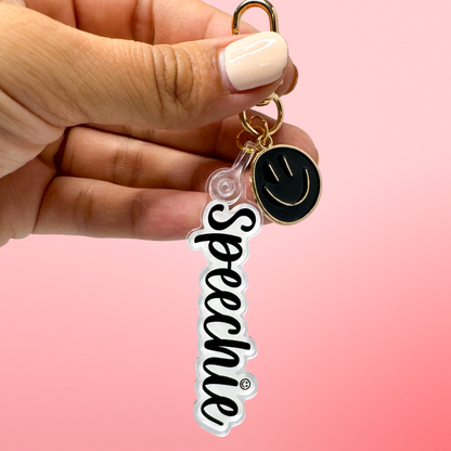 Speechie Keychain