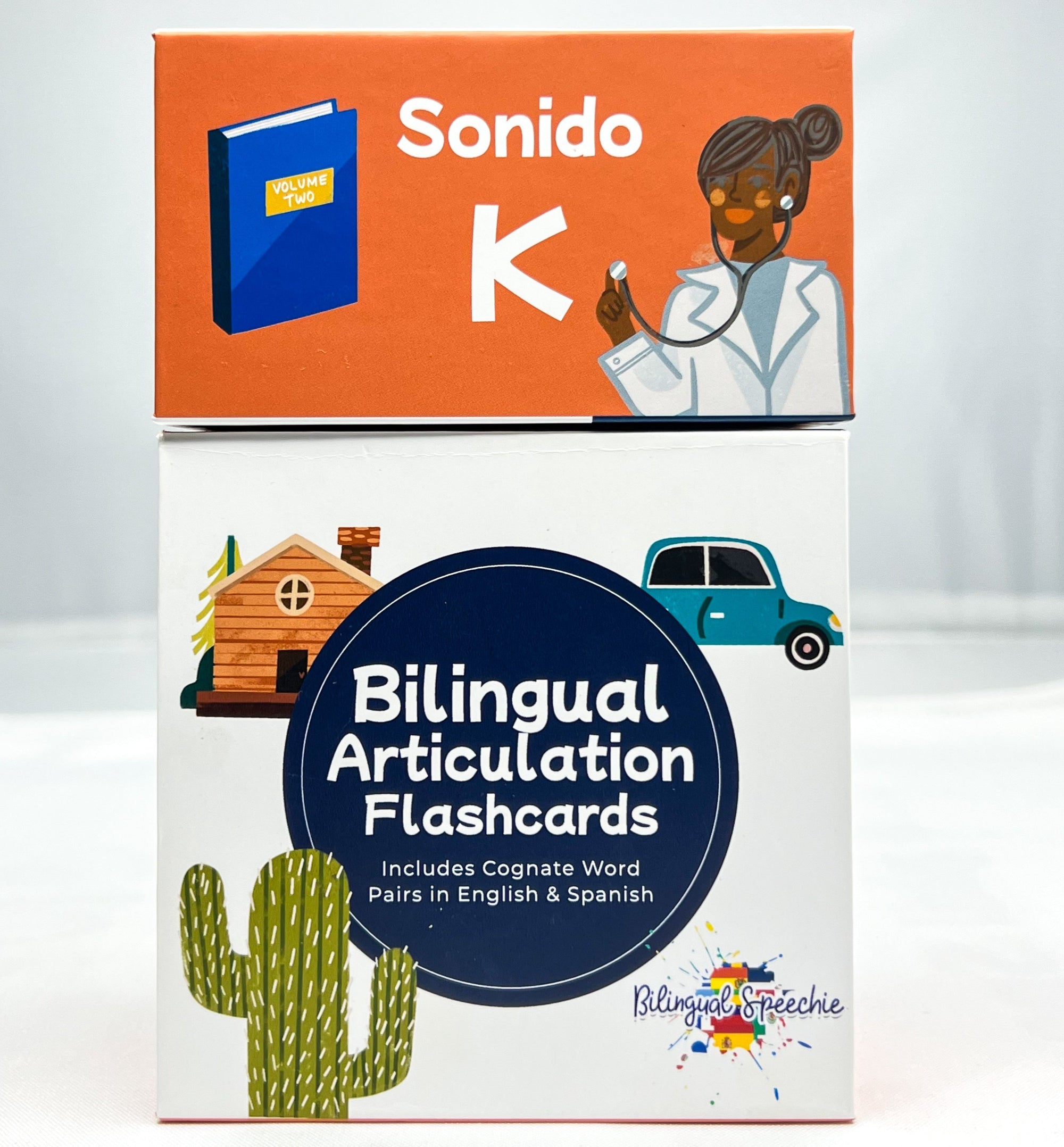 K Sound | Sonido K - Bilingual Flashcards for Speech Therapy