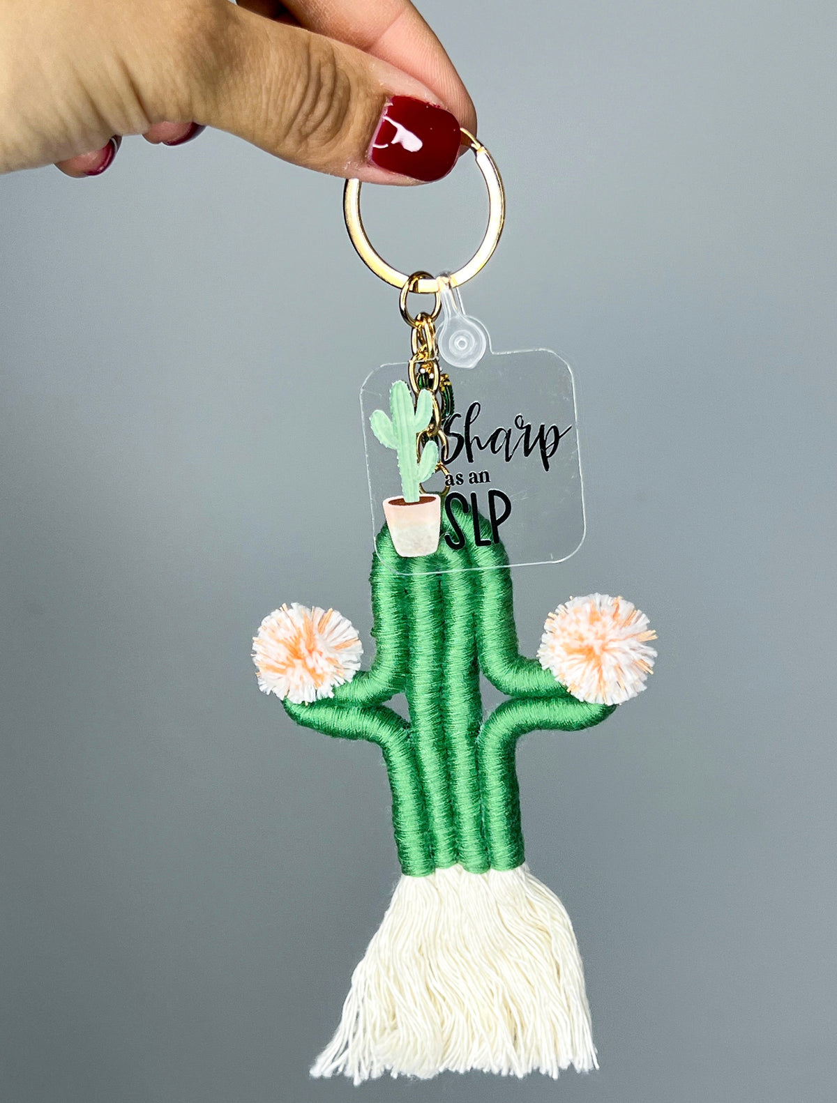 Sharp Keychain Sharp as an SLP Keychain – Bilingual Speechie