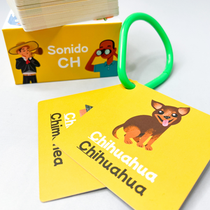 CH Sound | Sonido CH - Bilingual Flashcards for Speech Therapy