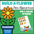 Build a Flower - Spring Activity for Apraxia | Spanish