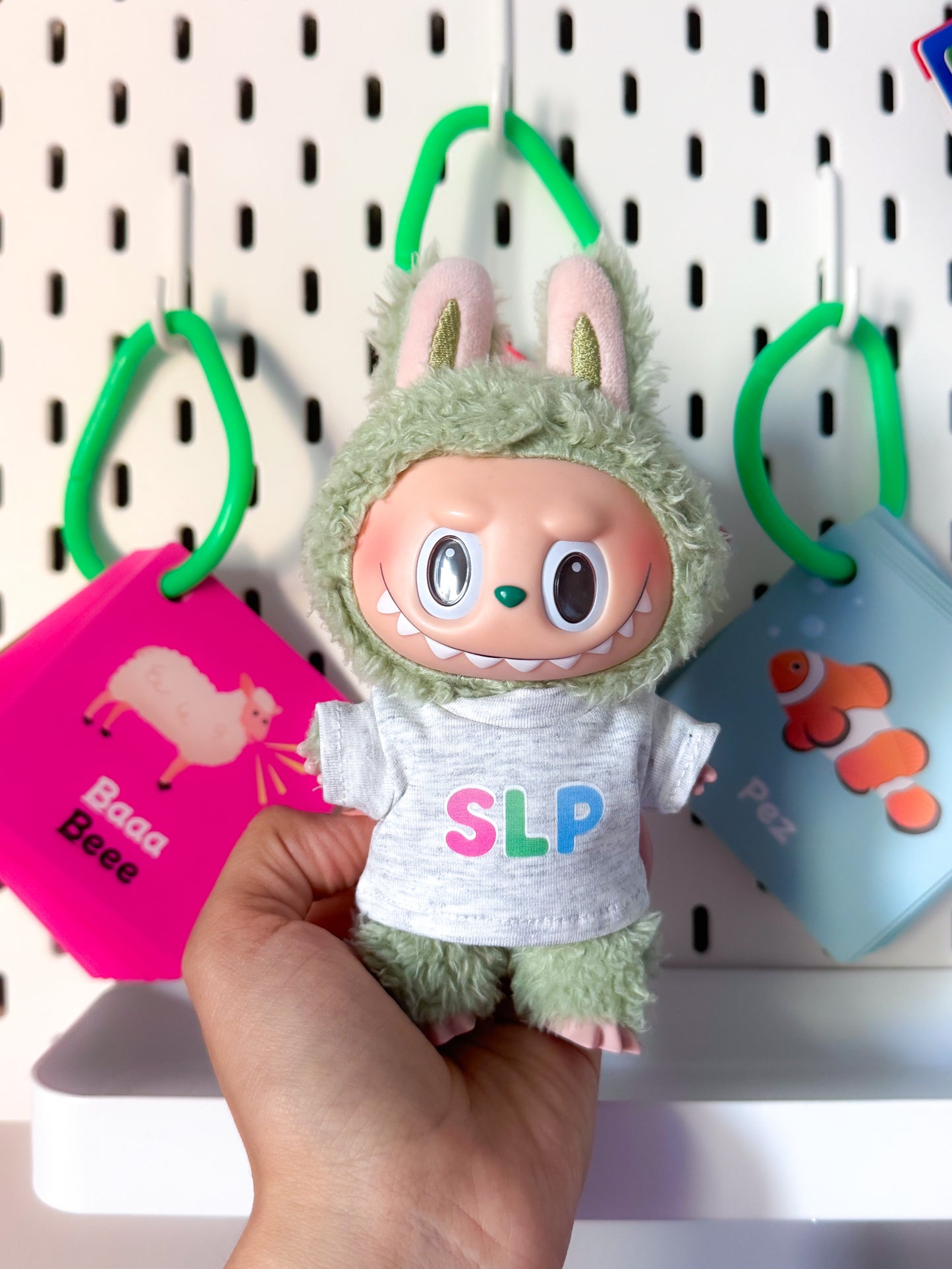 Mini T-Shirt for Collectible Doll | SLP & Bilingual Speechie Logo Design