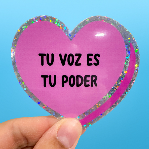 Tu Voz es Tu Poder Sticker - Bilingual Speechie