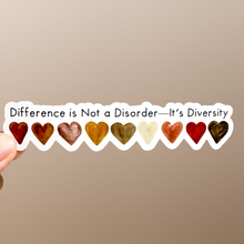 Difference is not a Disorder Sticker