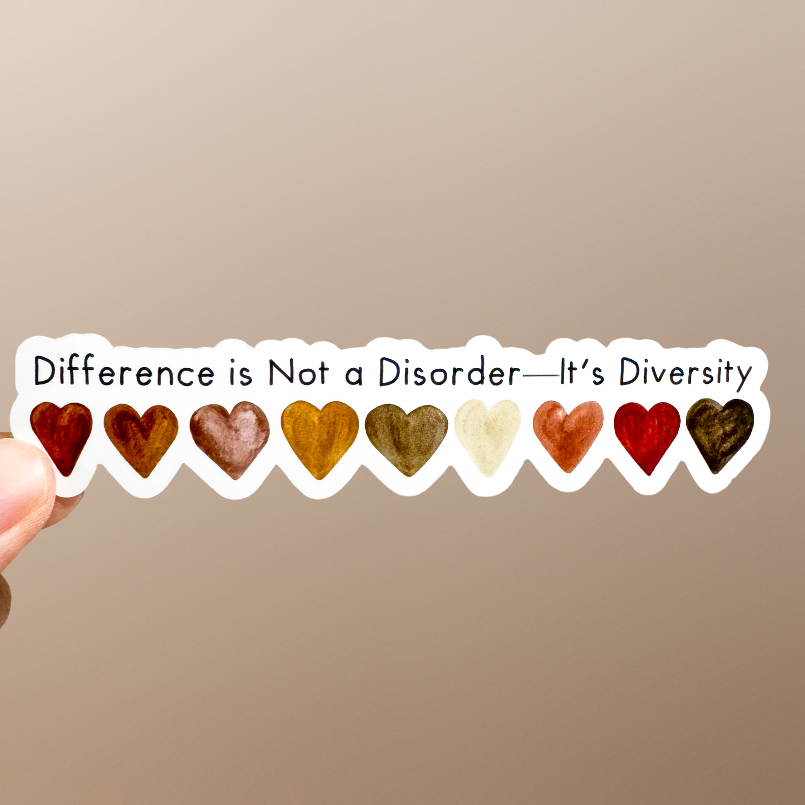 Difference is not a Disorder Sticker