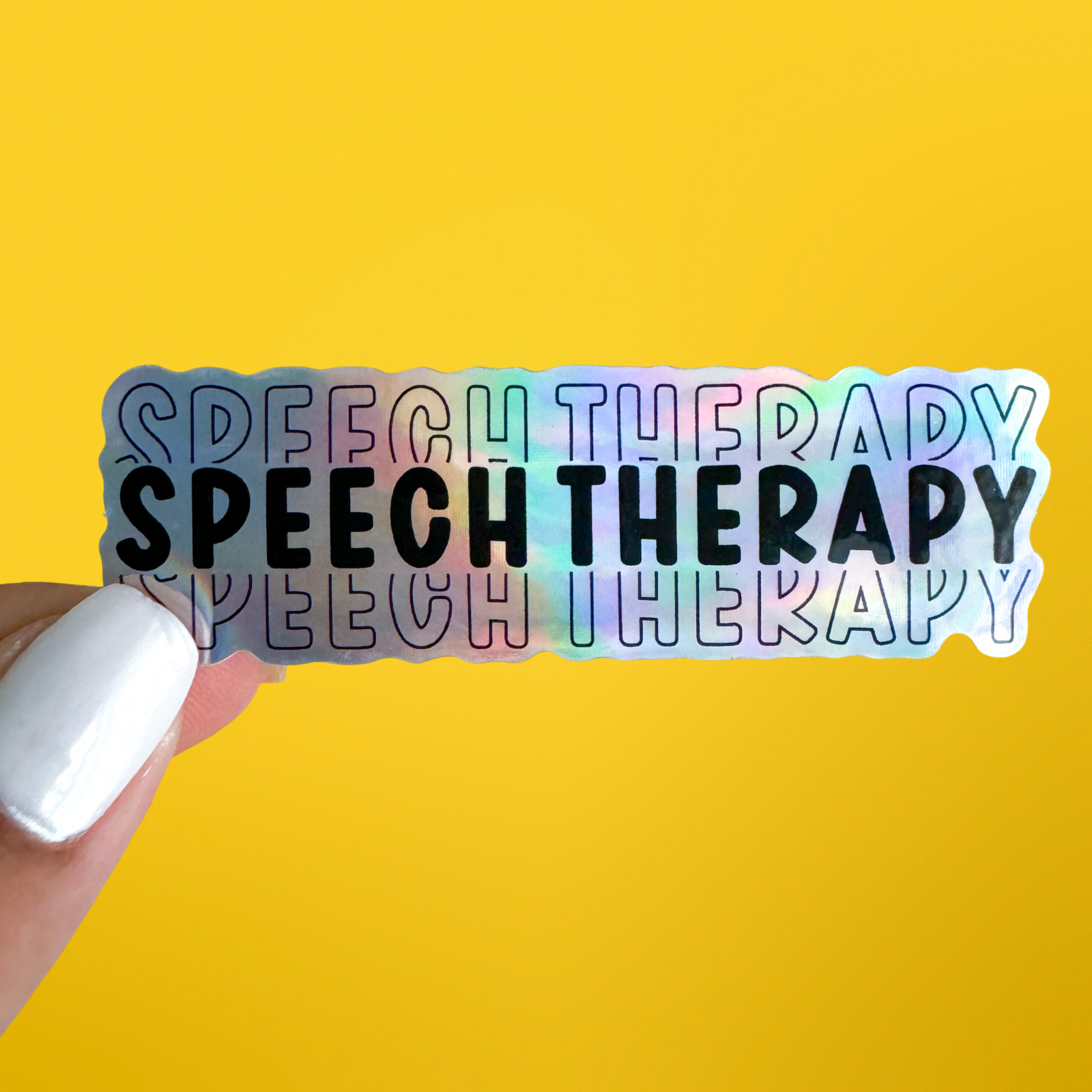 Speech Therapy Sticker