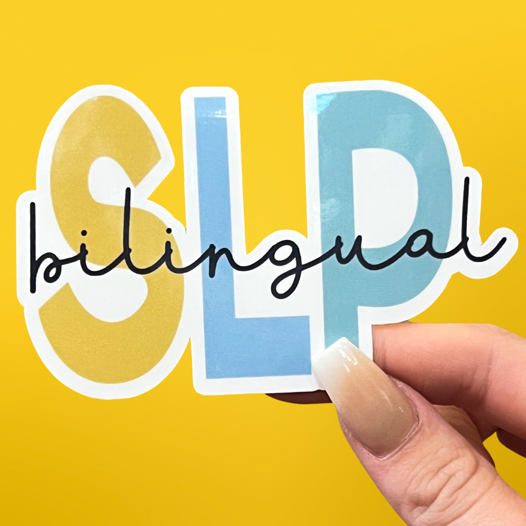 Bilingual SLP Sticker
