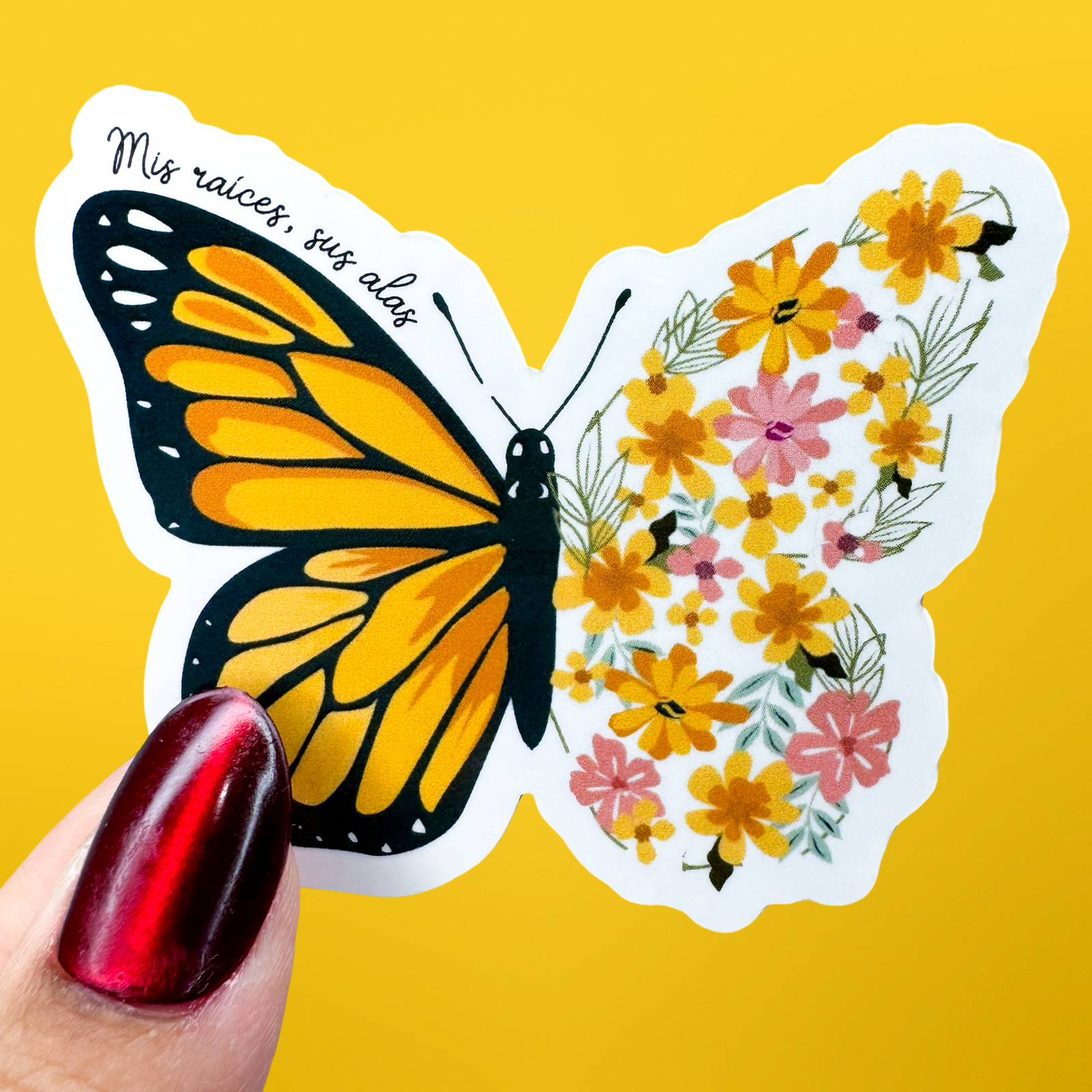 Mis Raíces, Sus Alas Sticker