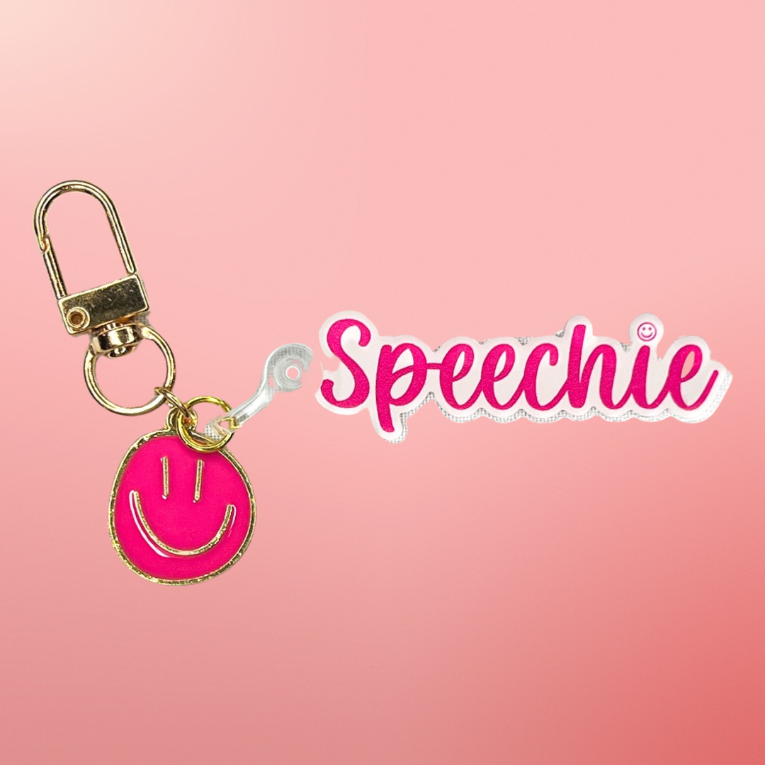 Speechie Keychain