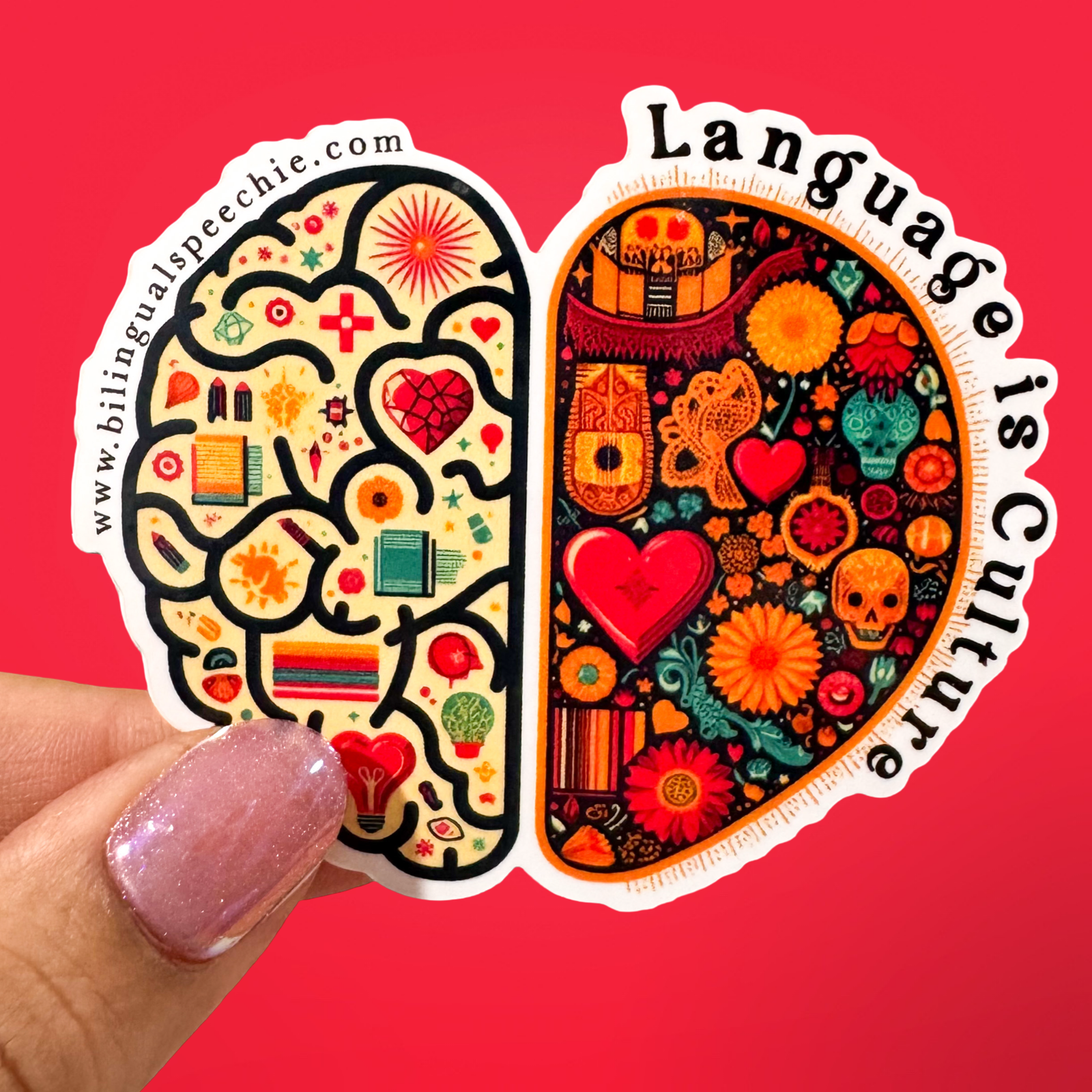 Language is Culture Sticker – Bilingual Speechie