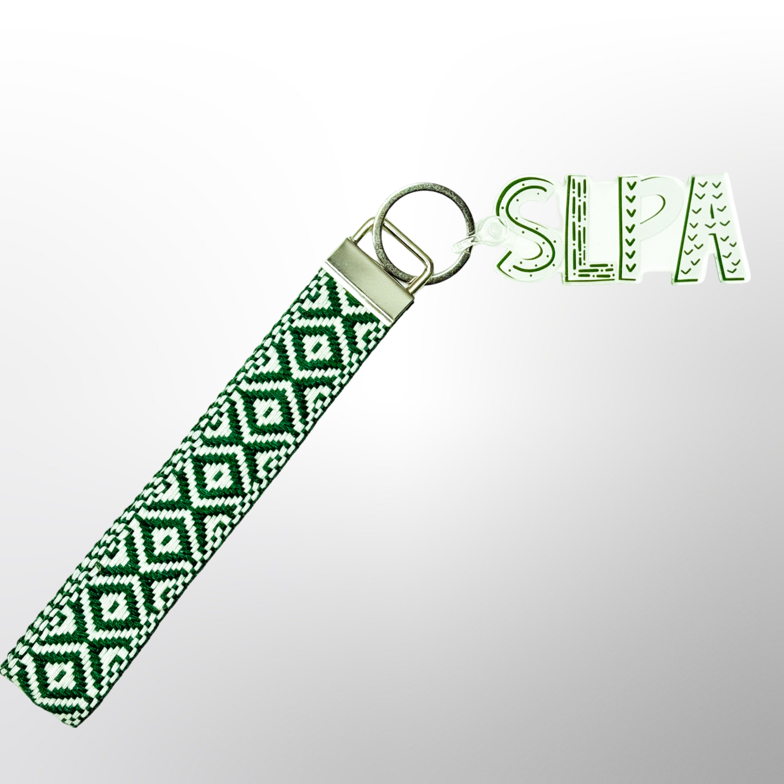 Woven SLPA Keychain