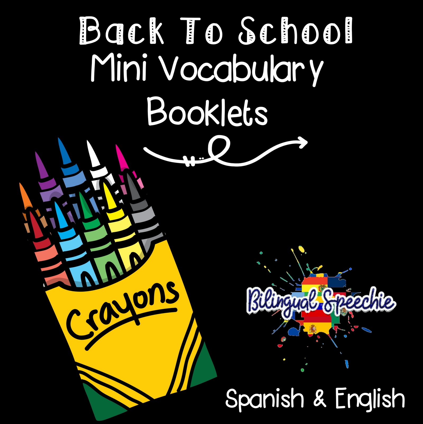 Bilingual Back to School Vocabulary Booklet
