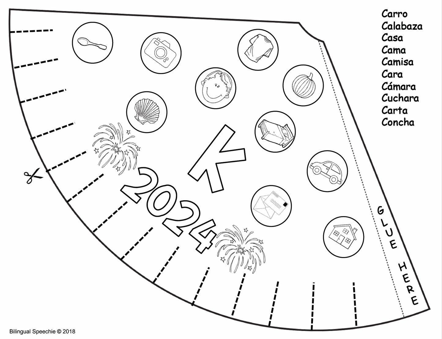 2024 New Year Articulation Party Horns | SPANISH