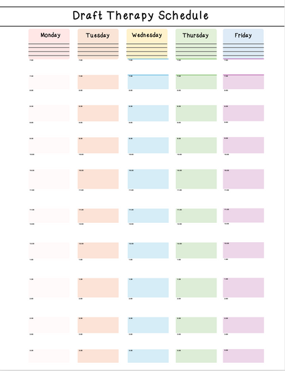 First Week of School Checklist for SLPs