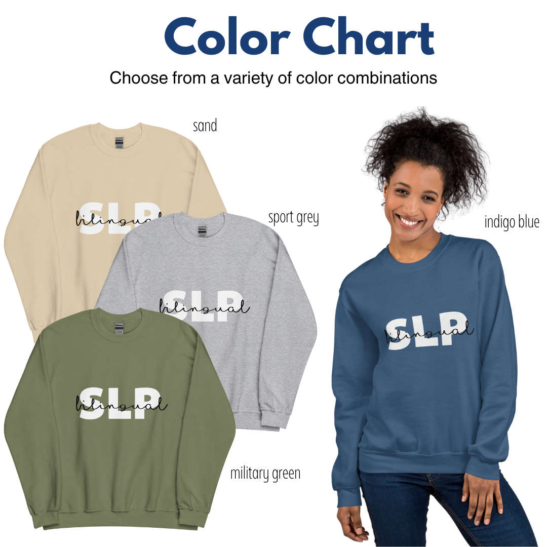 Bilingual SLP Unisex Sweatshirt