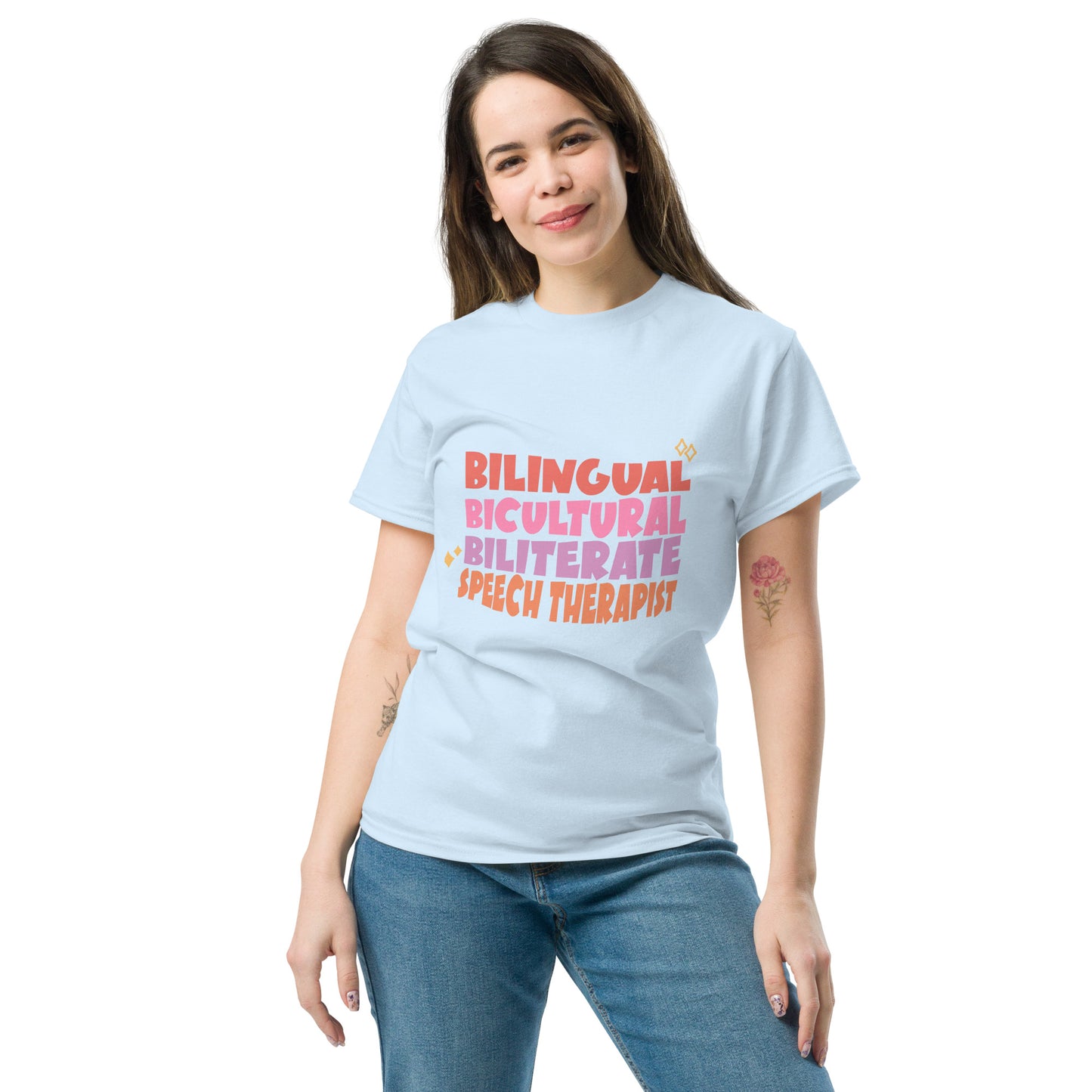Bilingual, Bicultural, Biliterate Unisex Classic Tee
