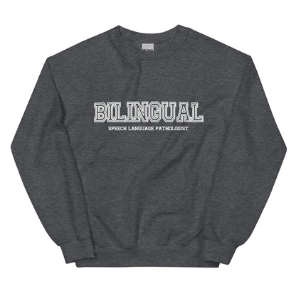 Bilingual SLP Varsity Crew Neck (unisex)