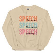 Speech (teacher, therapist, pathologist) Unisex Sweatshirt