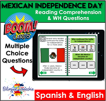 Mexican Independence Day | Reading Comprehension | WH Questions