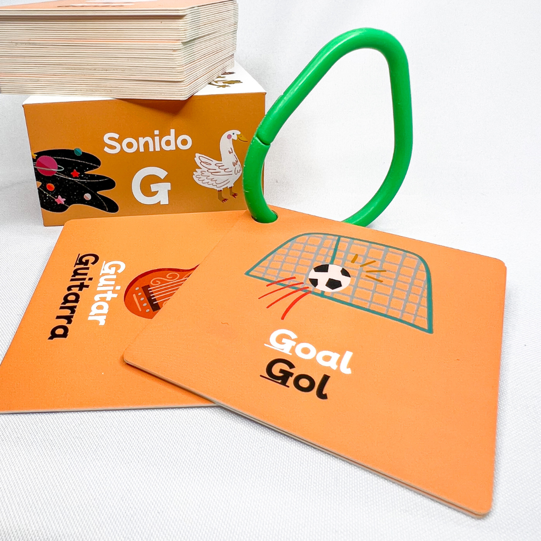 G Sound | Sonido G - Bilingual Flashcards for Speech Therapy
