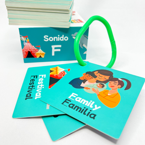 F Sound | Sonido F - Bilingual Flashcards for Speech Therapy