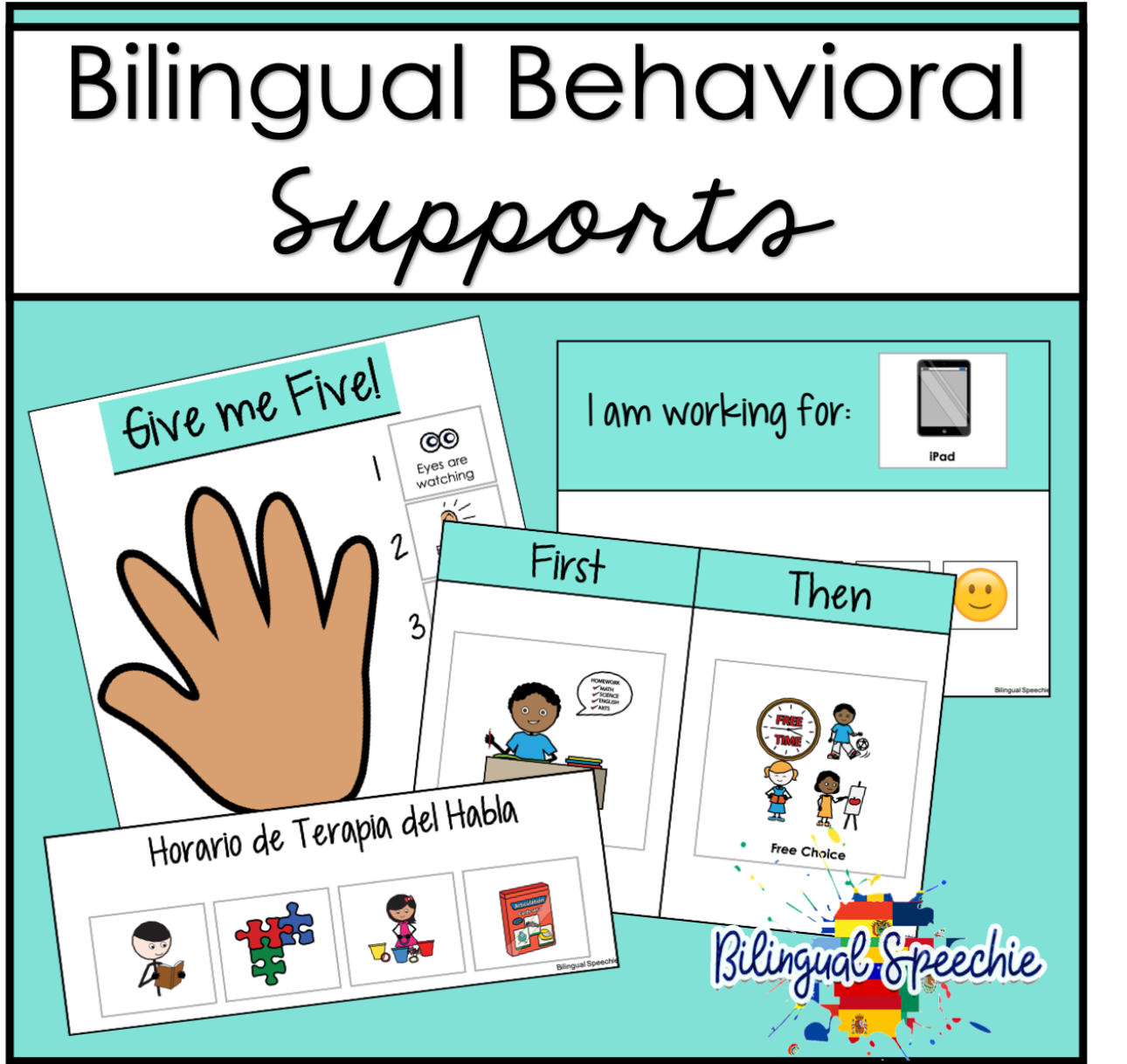 Bilingual Behavioral Supports | Editable