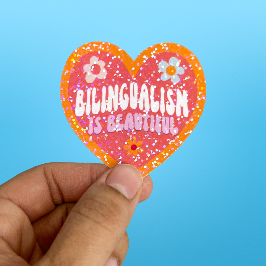 Bilingualism is Beautiful Sticker