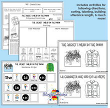 The Jacket I Wear in the Snow | Bilingual Book Companion