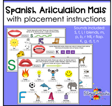 Spanish Articulation Mats
