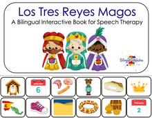 Three Kings Day | Bilingual Activity Pack for Speech Therapy