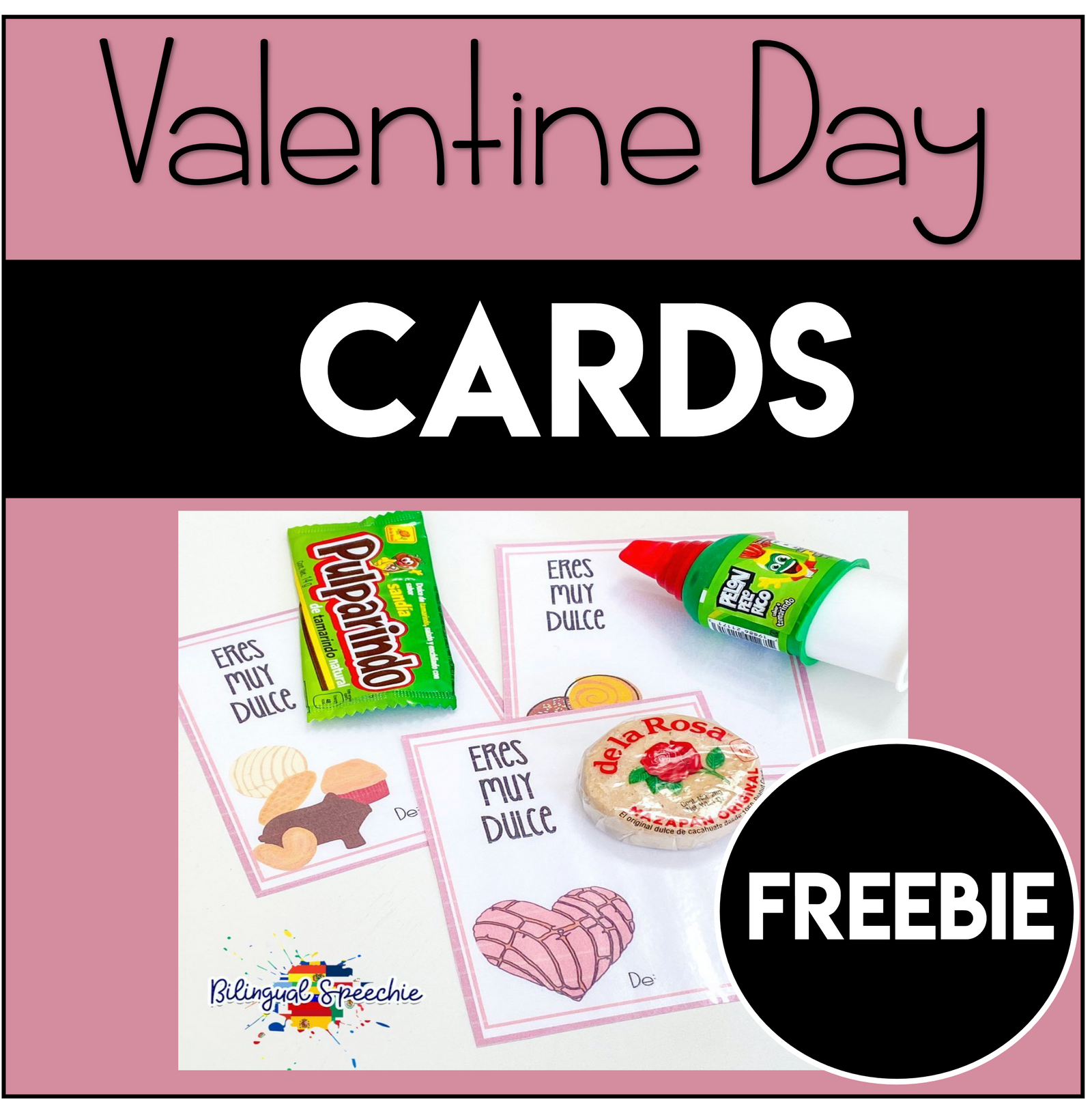 Pan Dulce Valentine's Day Cards | FREEBIE