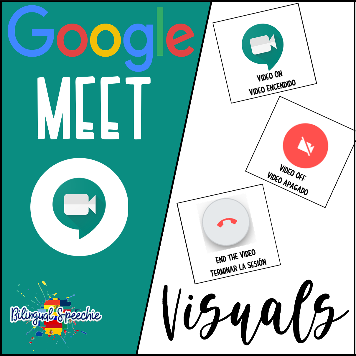 Google Meet Bilingual Visuals
