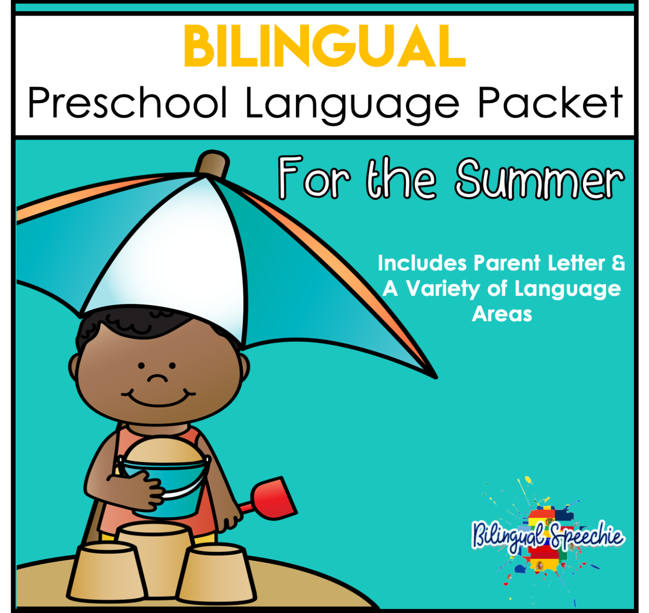 Bilingual Preschool Summer Language Packet