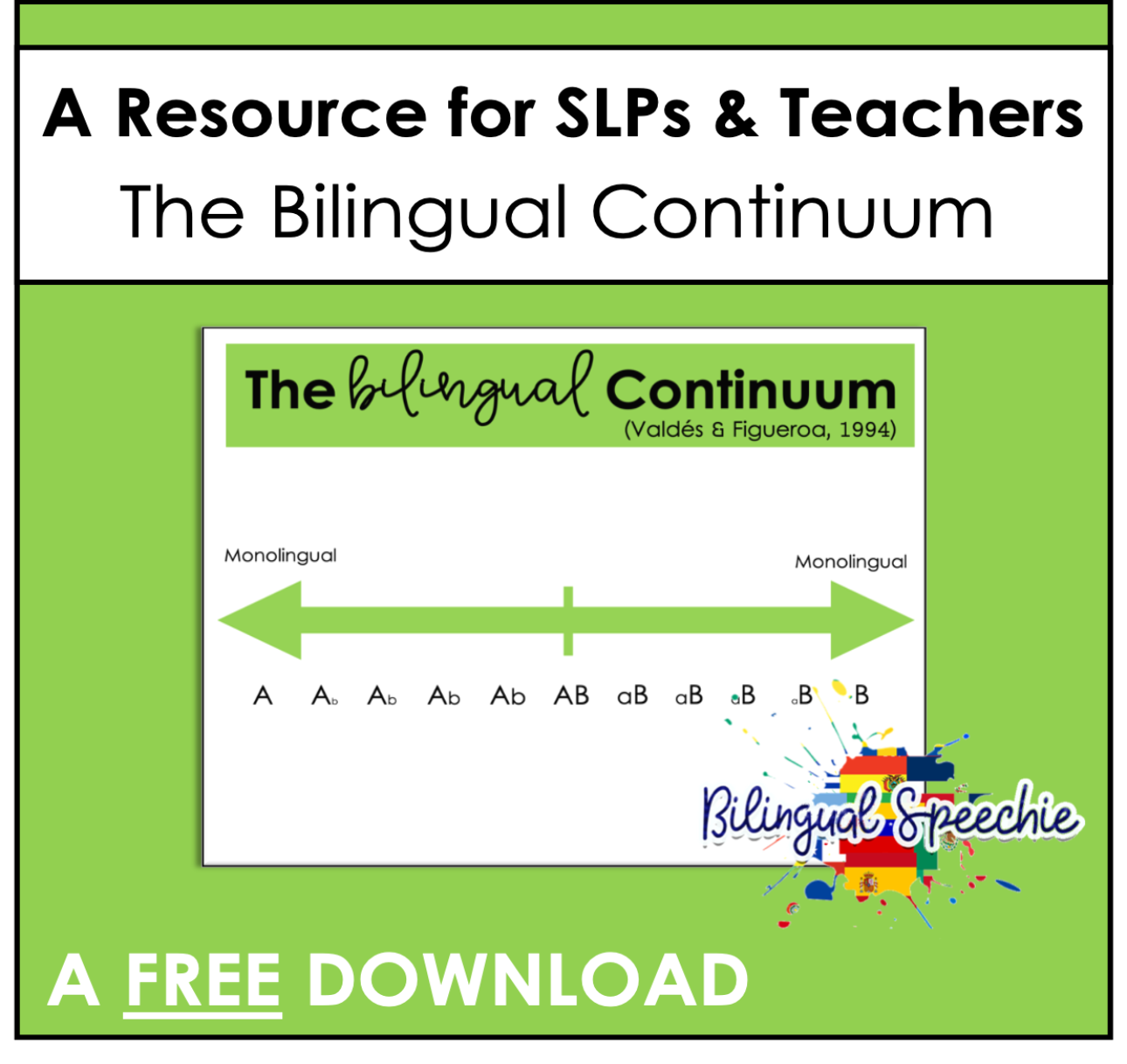 The Bilingual Continuum | A Resource for SLPs & Teachers