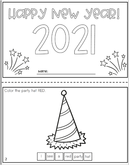 New Year 2021 Bilingual Booklet | Increasing Mean Length of Utterance