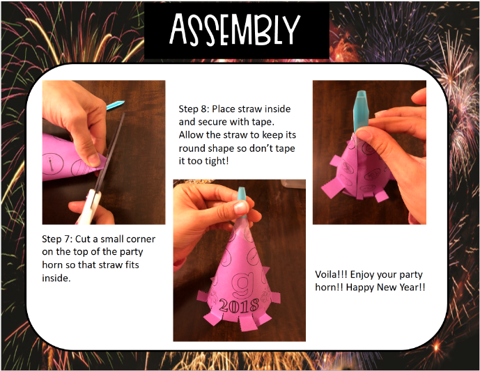 2024 New Year Articulation Party Horns | ENGLISH