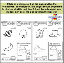 BUNDLE | Bilingual Foldable Mini Books for MLU